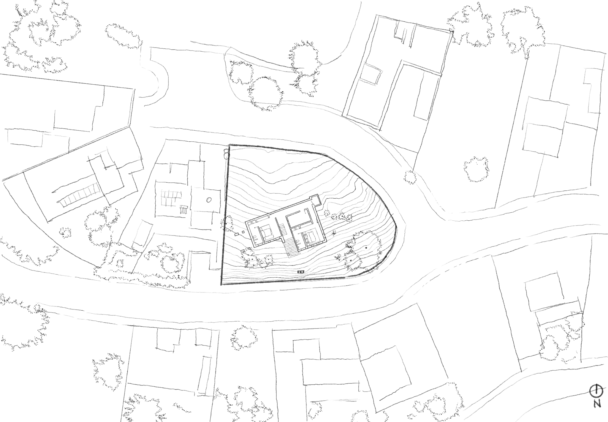 Basement floor plan of Bui Ra Sañu