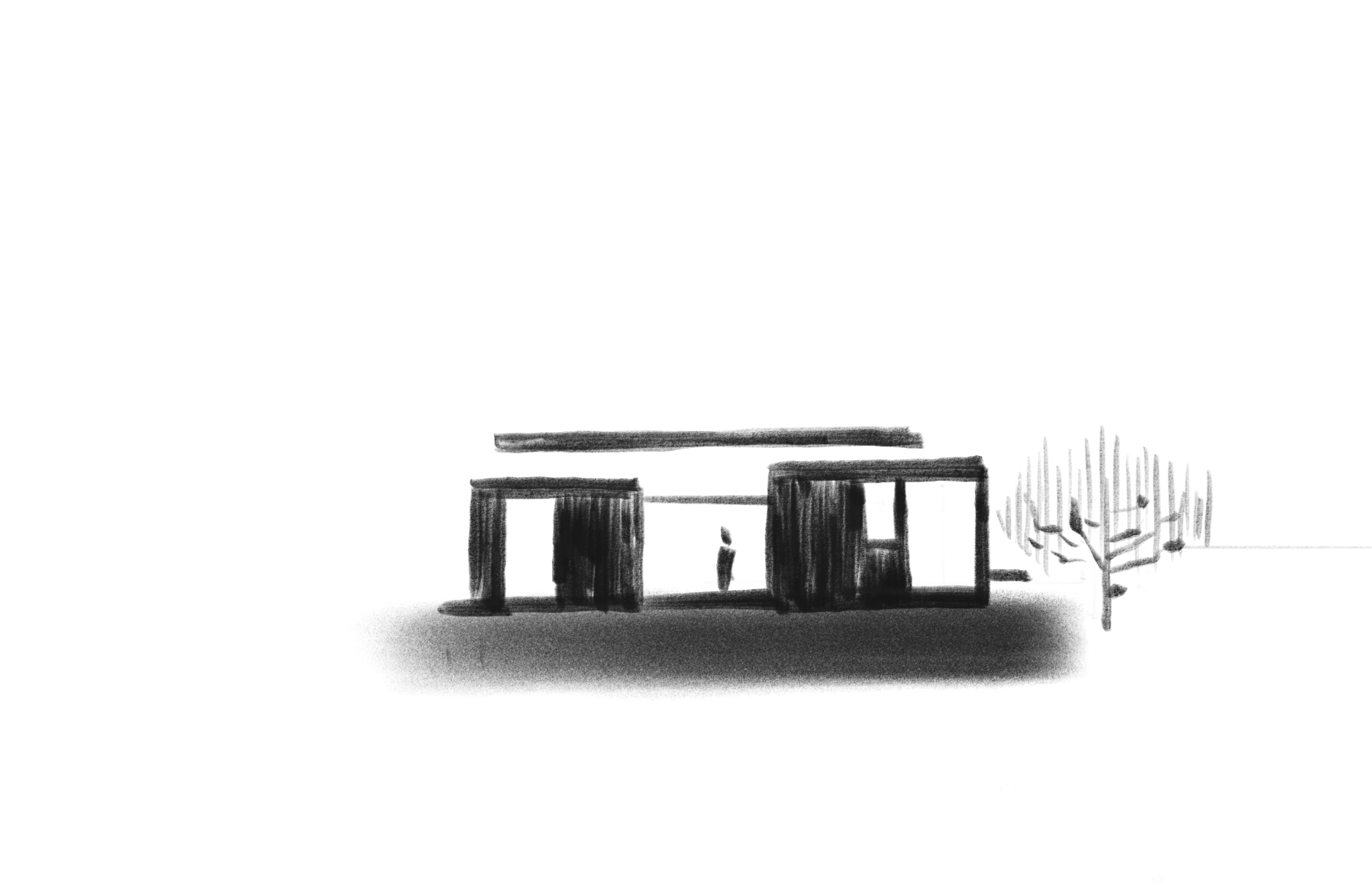 Volumetric sketch of Calli Yeliztli